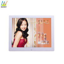 4:3 resolution 1024*768 square 14 inch digital photo frame with video